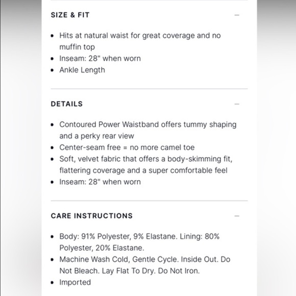 Spanx velvet leggings - Picture 9 of 13